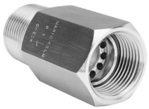 Stainless Steel flow control check valve