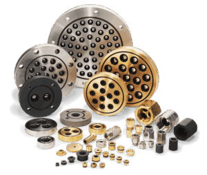 a selection of constant flow valve, from wafer to fit between flanges to screwed valves and press fit fittings.